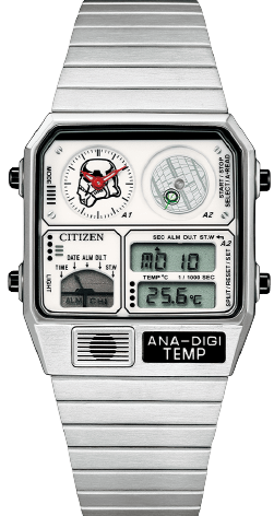 Citizen X Star Wars Record Label ANA-DIGI Temp JDM Analog Digital Limited Edition 