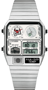 Citizen Retro Analog-Digital X Star Wars Record Label ANA-DIGI Temp JDM Limited Edition