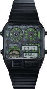 Citizen X EVANGELION STORE ANA-DIGI TEMP featuring RADIO EVA/MONOGRAM(RADIO EVA LIMITED) - PREORDER www.watchoutz.com