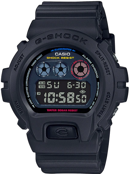 Casio G-Shock 6900 Series Special Color Neo Tokyo Classic DW