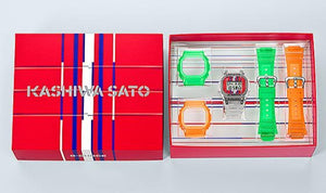 Casio G-Shock X Kashiwa Sato Collaboration Model DWE-5600KS-7 Packaging www.watchoutz.com