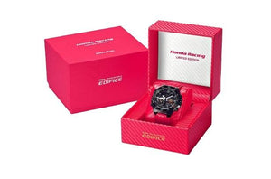 Casio Edifice Honda Racing ECB-10HR-1ADR 20th Anniversary Special Packaging Box www.watchoutz.com