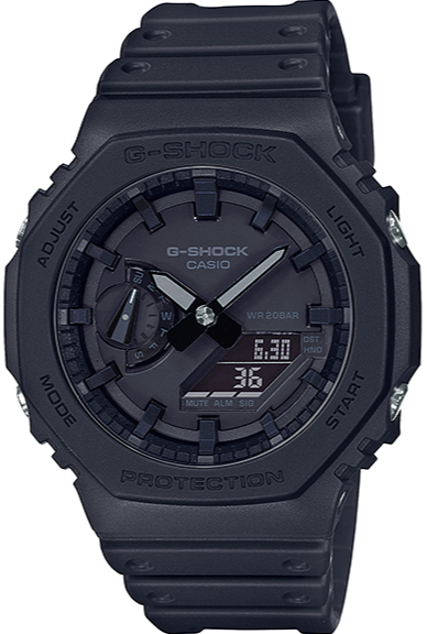 Casio G-Shock GA-2100-1A1 Analog Digital Sports Watch Black