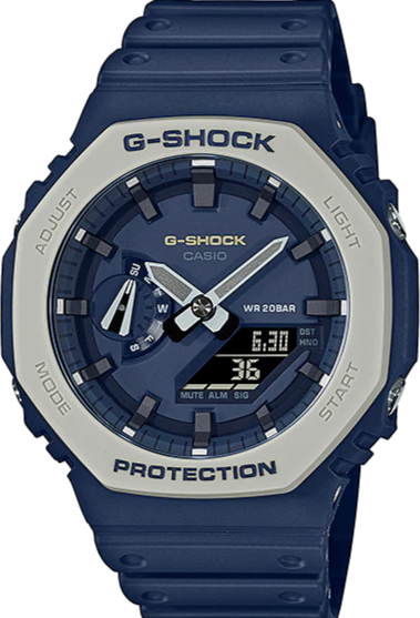 Casio G-Shock Earth Tone Color Series Blue and Grey GA-2110ET-2A www.watchoutz.com