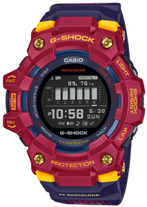 Casio G-Shock G-Squad X FC Barcelona 2022 Collaboration GBD-100BAR-4DR www.watchoutz.com