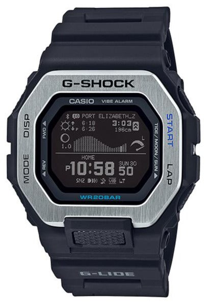 CASIO G-SHOCK G-LIDE GBX-100-1 Black www.watchoutz.com