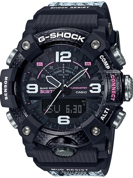 Casio G-Shock Master of G Mudmaster Burton GG-B100BTN-1A www.watchoutz.com