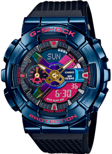 Casio G-Shock Metal Covered Bezel Special Color "Shanghai Night" GM-110SN-2A www.watchoutz.com