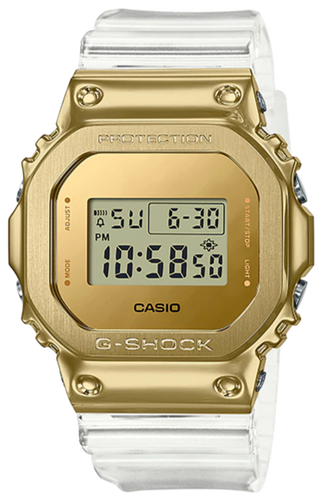 Casio G-Shock Metal Covered Bezel GOLD INGOT GM-5600SG-9 www.watchoutz.com