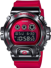 Casio G-Shock Metal Bezel Red-Black GM-6900B-4 www.watchoutz.com