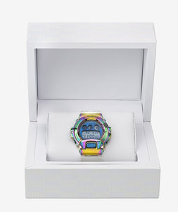 Casio G-Shock x Kith Collaboration Metal Covered Bezel GM-6900KITH-2CR packaging box www.watchoutz.com