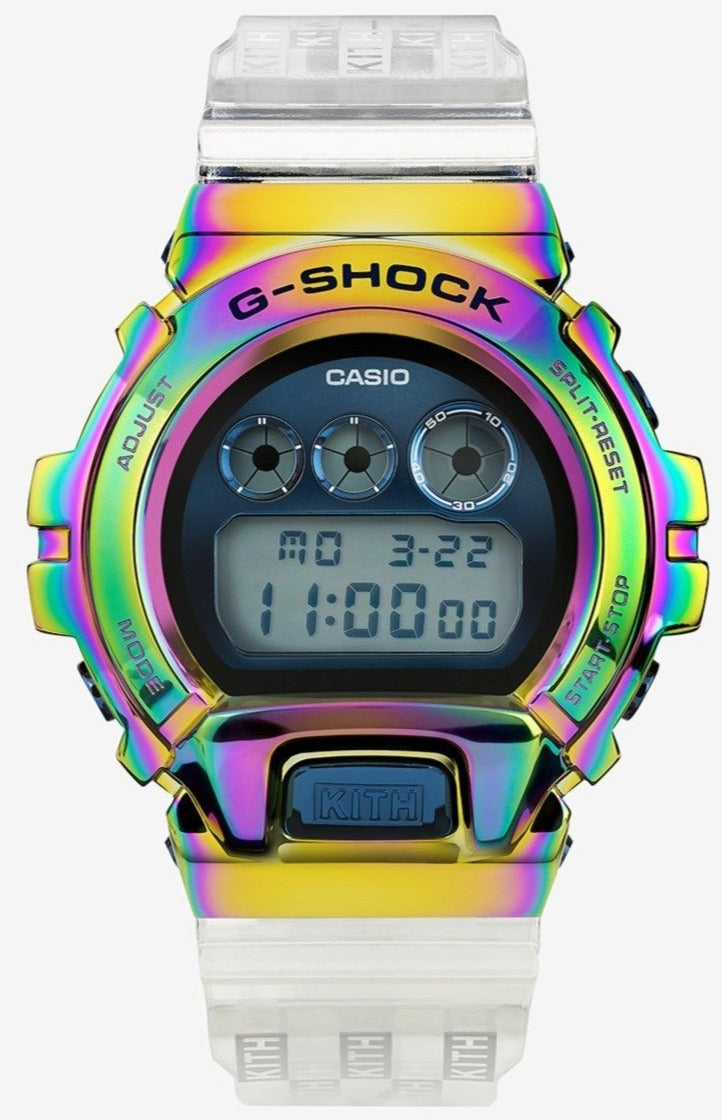 (新品未使用) kith x G-shock GM-6900 rainbow