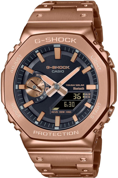 Casio G-Shock Full Metal Bronze GM-B2100GD-5A | Solar Bluetooth