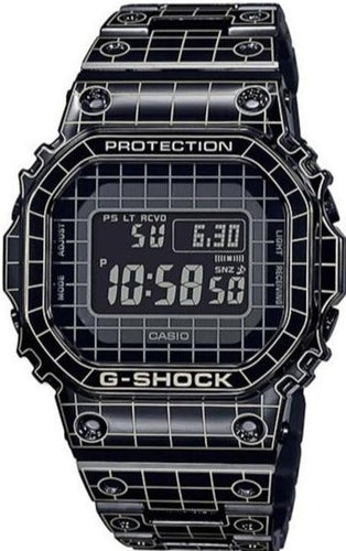 Casio G-shock GMW-B5000CS-1 Full Metal Grid Design Time Tunnel GMWB5000CS-1 www.watchoutz.com