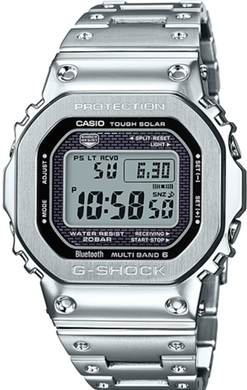 Casio G-shock GMW-B5000D-1DR Full Metal Origin Square Face Silver www.watchoutz.com