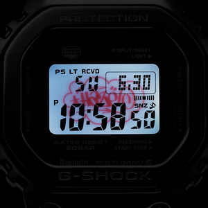 Casio G-Shock 40th Anniversary X Eric Haze Collaboration Full Metal Square Face GMW-B5000EH-1 GMWB5000EH-1 LED www.watchoutz.com