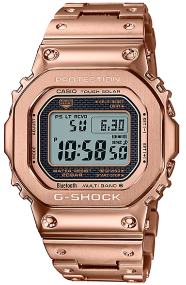 Casio G-Shock GMW Full Metal Square Face Rose Gold GMW-B5000GD-4