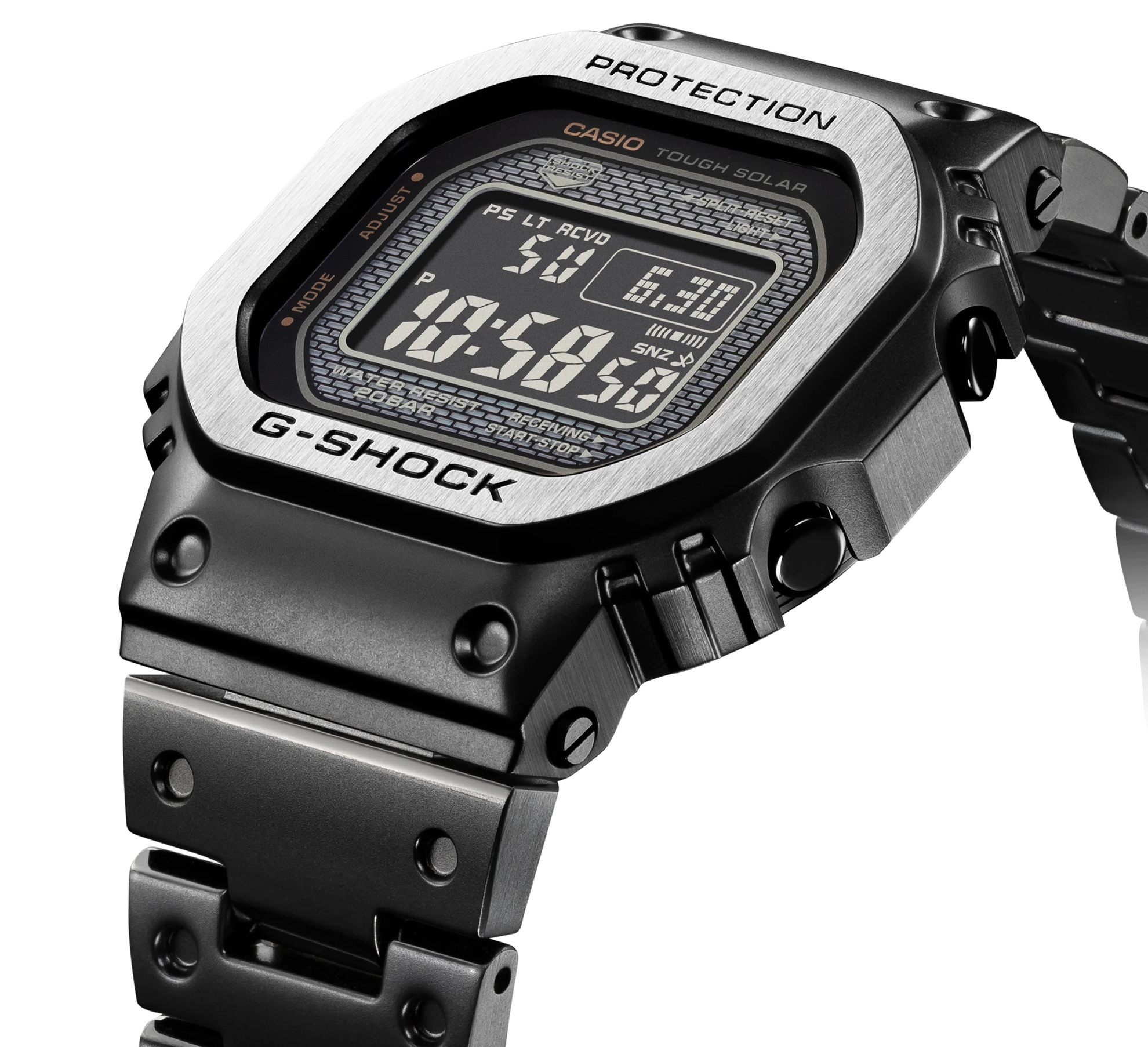 Casio G Shock Full Metal Square Face New Matt Black GMW B5000MB 1 GMWB5000MB 1 WATCH OUTZ
