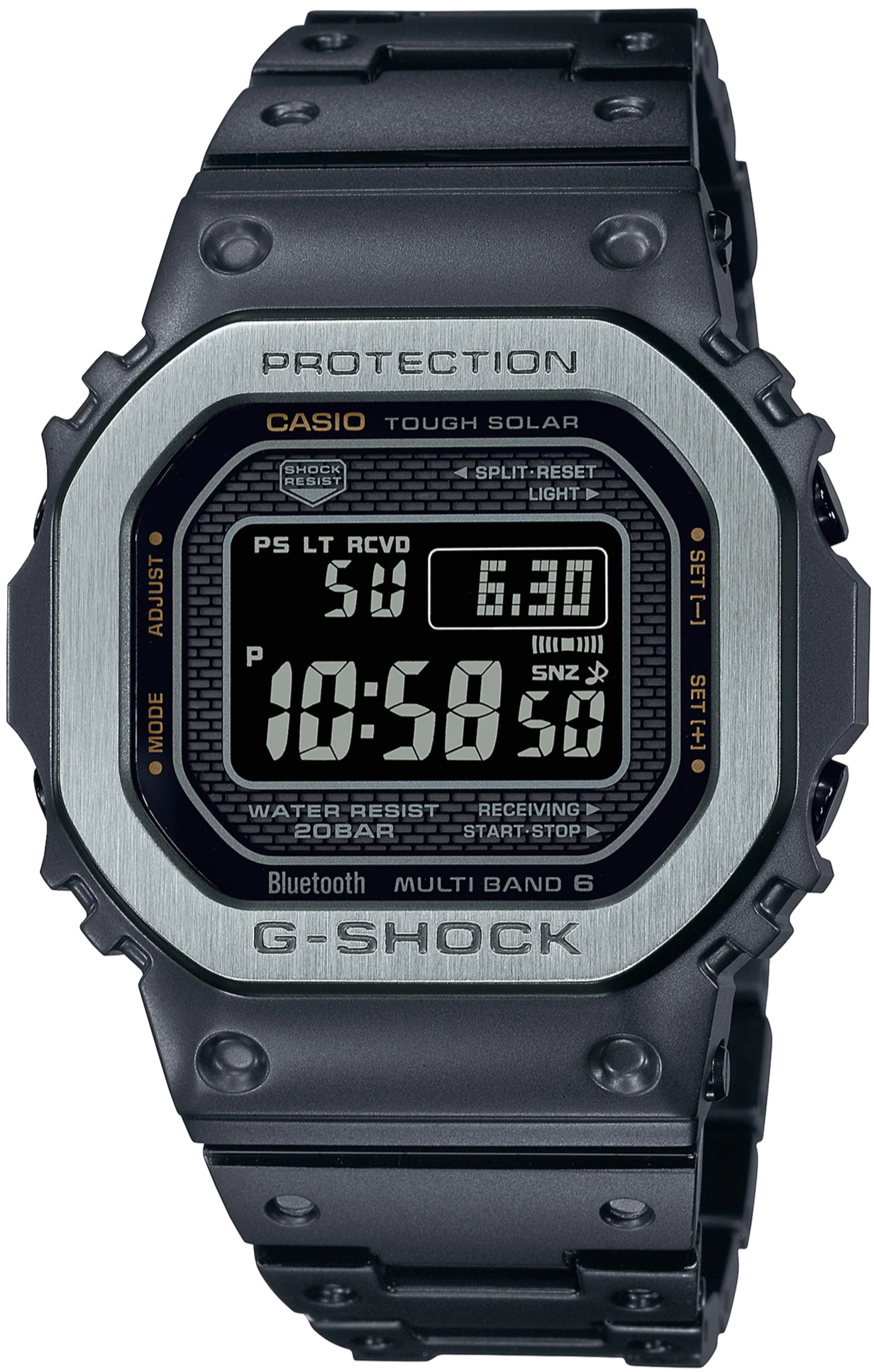 G shock square black hotsell