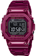 Casio G-Shock Full Metal Tough Solar Bluetooth Multi Band 6 Rose Red GMW-B5000RD-4 GMWB5000RD-4 www.watchoutz.com
