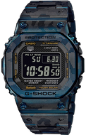 Casio G-shock Full Metal Titanium Blue Camouflage GMW-B5000TCF-2 www.watchoutz.com