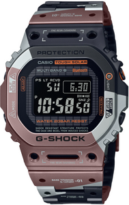 Casio G-Shock GMW-Series Full Metal Titanium Square Face "Geometric Camo" GMW-B5000TVB-1 GMWB5000TVB-1 www.watchoutz.com