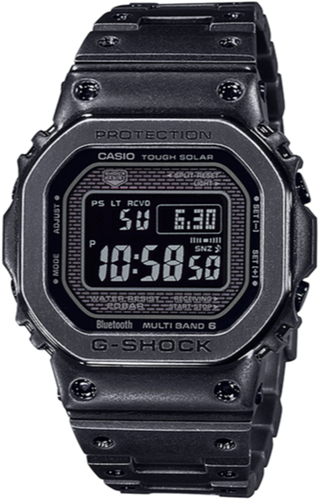 Casio G-shock GMW-B5000V-1DR Full Metal Vintage Aged Black IP www.watchoutz.com