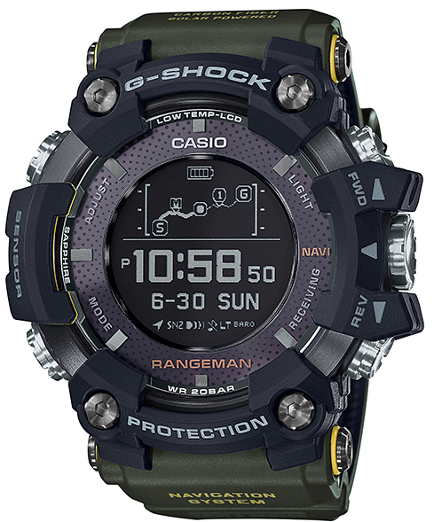 【ジャンク】 G-SHOCK RANGEMAN GPR-B1000 Casio G-shock Rangeman GPR-B1000-1BDR – WATCH OUTZ