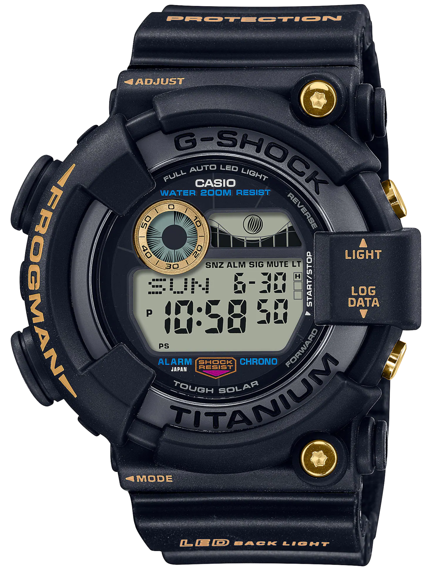 Casio baby g frogman sales