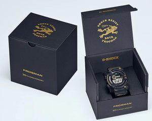 Casio G-Shock Master of G Frogman 30th Anniversary Solar Special Edition GW-8230B-9A Boxwww.watchoutz.com