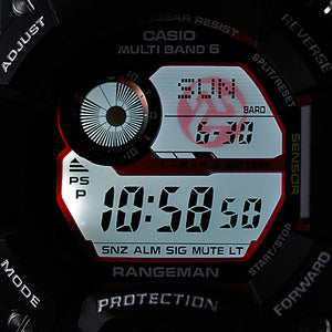 CASIO G-SHOCK RANGEMAN (Emergency Fire Assistance Team) LED Backlight GW-9400NFST-1AJR www.watchoutz.com