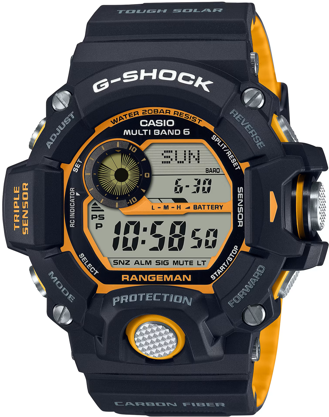 Casio G-Shock Master Of G Rangeman 2023 Emergency Yellow GW-9400YJ-1JF www.watchoutz.com