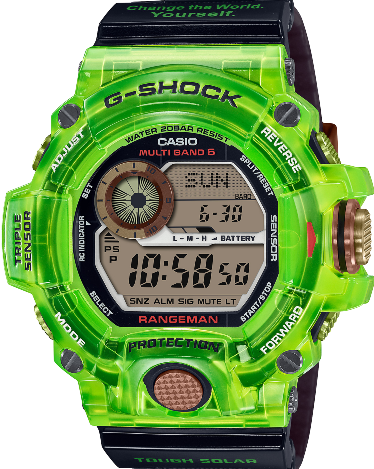 Casio G-Shock Rangeman 2021 Love the Sea and the Earth JDM GW