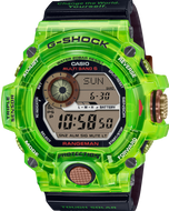 Casio G-Shock Rangeman Tough Solar Watch - Love the Sea and the Earth 2021 Special Edition - Unyielding Durability, Eco-Friendly Innovation, Swelling Shark Design GW-9407KJ-3JR. Buy at Watchoutz.com, the best onlone watch shop, fast international shipping, brand new genuie Japanese watches, satisfy customers proven. Buy with confindence at Watchoutzinternational.