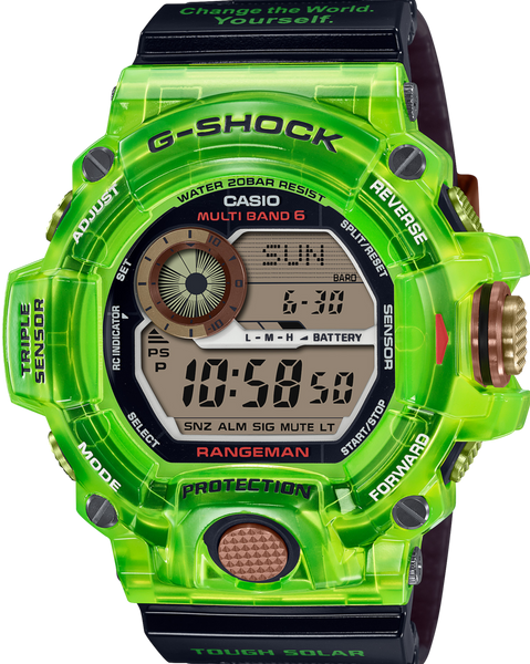 Triple Sensor G Shock Rangeman Time Set Triple Sensor G-Shock