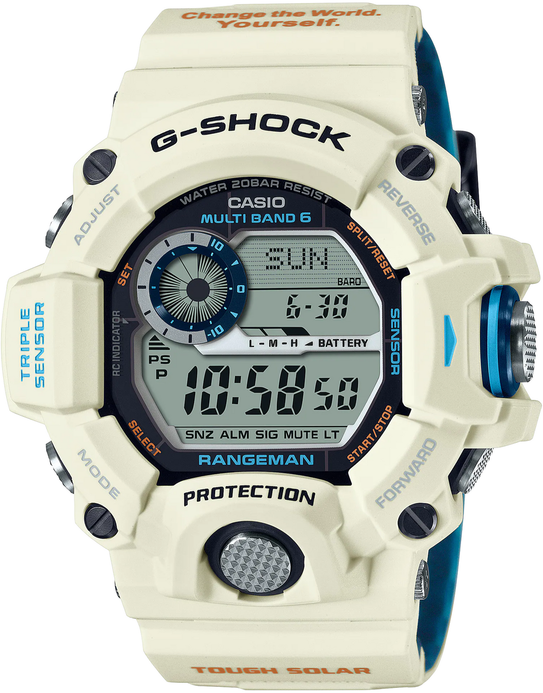 Casio G-Shock Rangeman Solar Love the Sea and the Earth 2022 Special Edition JDM GW-9408KJ-7JR www.watchoutz.com