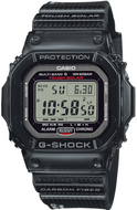 Front View: “Casio G-Shock GW-S5600U-1JF 2021 square face digital watch front view carbon fiber band”