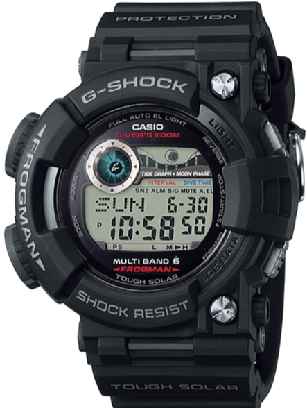 Casio G-Shock Master of G Frogman Solar Diver GWF-1000-1JF GWF1000