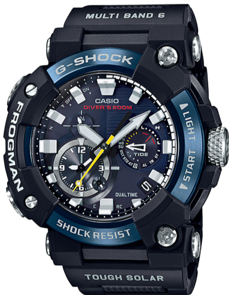 Casio frogman blue discount