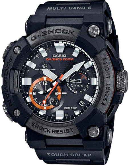 1年間のメーカー正規保証付き 正規品 CASIO G-SHOCK FROGMAN Casio G-Shock Analog Frogman 200M Diver Composite Band GWF-A1000XC