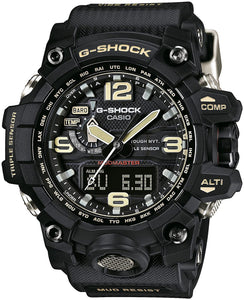 Casio G-Shock Mudmaster Triple Sensor Black & Gold GWG-1000-1A www.watchoutz.com