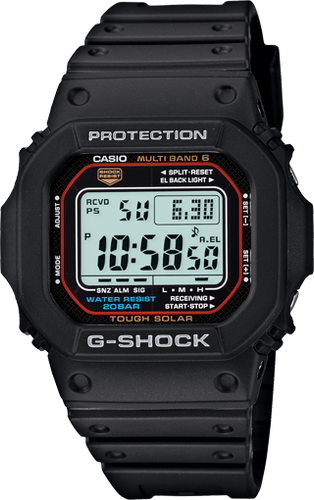 Casio G-Shock Origin Multi-Band 6 Tough Solar GW-M5610-1  GWM5610-1.  Available at Watchoutz.com, Hong Kong's top online watch retailer with a physical shop. Enjoy fast, secure international shipping and shop for genuine Japanese watches with over 13 years of exceptional service and reputation. Visit Watch Outz International for your next horology treasure hunt.