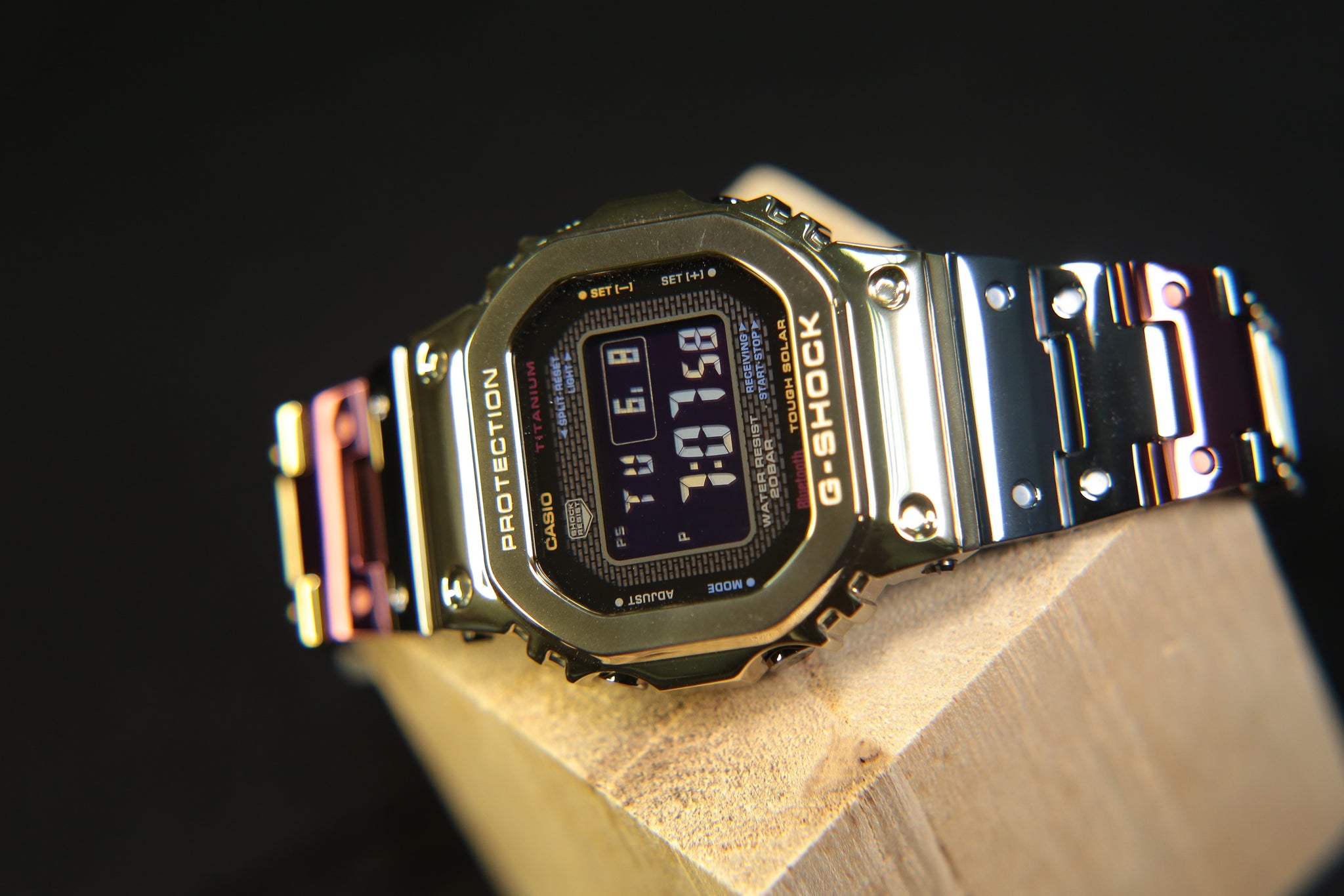 Casio G-Shock Metal Titanium Multicolor Solar GMW-B5000TR-9JR – WATCH OUTZ