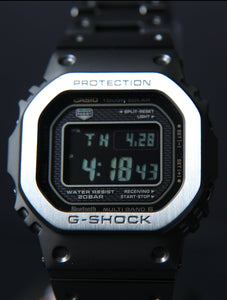 Casio G-Shock Full Metal Square Face Matt-Black GMW-B5000MB-1 Stock www.watchoutz.com