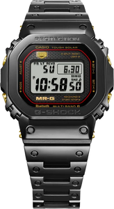 Casio G-Shock MR-G MRG-B5000 Series Super Titanium Solar Multi-Band-6 MRG-B5000B-1 - PREORDER Front www.watchoutz.com