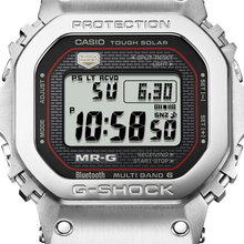 Casio G-Shock MR-G MRG-B5000 Series Super Titanium Solar Multi-Band-6 MRG-B5000D-1DR face www.watchoutz.com
