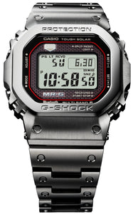 Casio G-Shock MR-G MRG-B5000 Series Super Titanium Solar Multi-Band-6 MRG-B5000D-1 MRGB5000D-1 MRG-B5000D-1JR face www.watchoutz.com