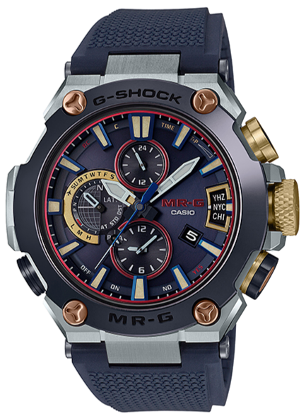 Casio G-Shock MR-G Titanium GPS Solar Durasoft Band 