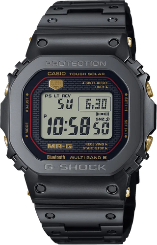 Casio G-Shock MR-G MRG-B5000 Series Super Titanium Solar Multi-Band-6 MRG-B5000B-1 - PREORDER www.watchoutz.com