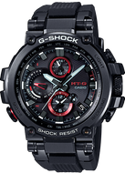 Casio G-Shock MT-G All-Black & Red MTG-B1000B-1A www.watchoutz.com